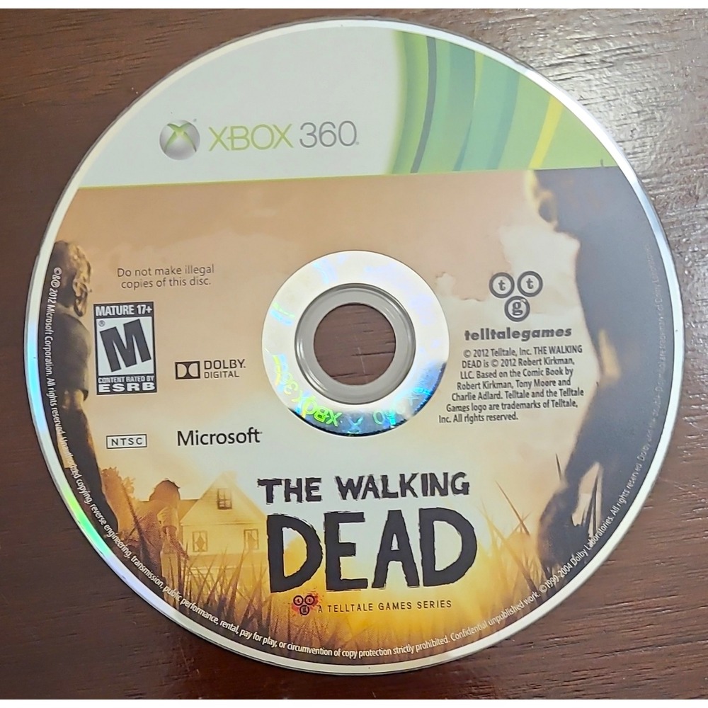 Telltale Games The Walking Dead: A Telltale Games Series Xbox 360 2012 M